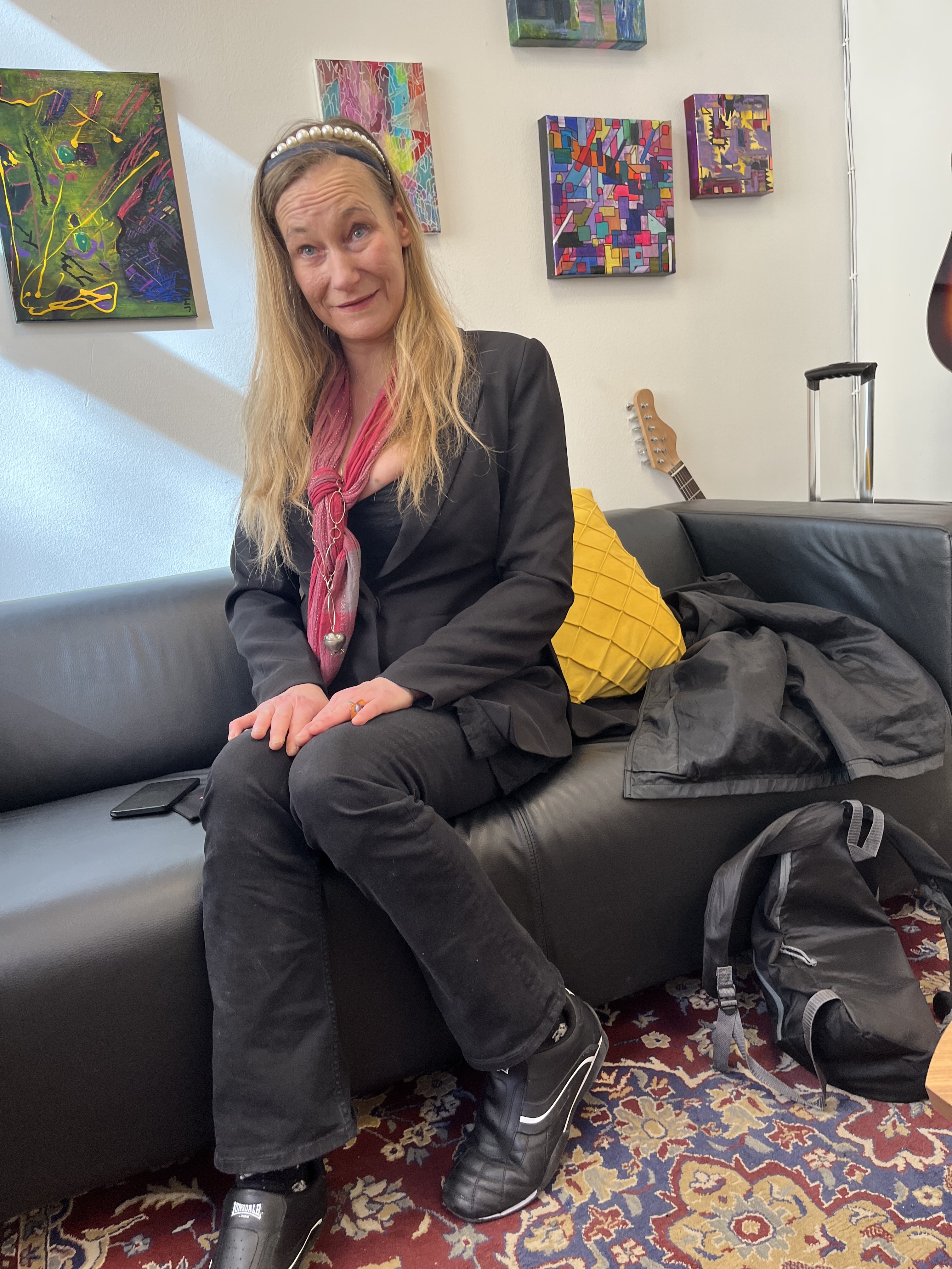 Sus Blomkvist i Streetminds lokaler