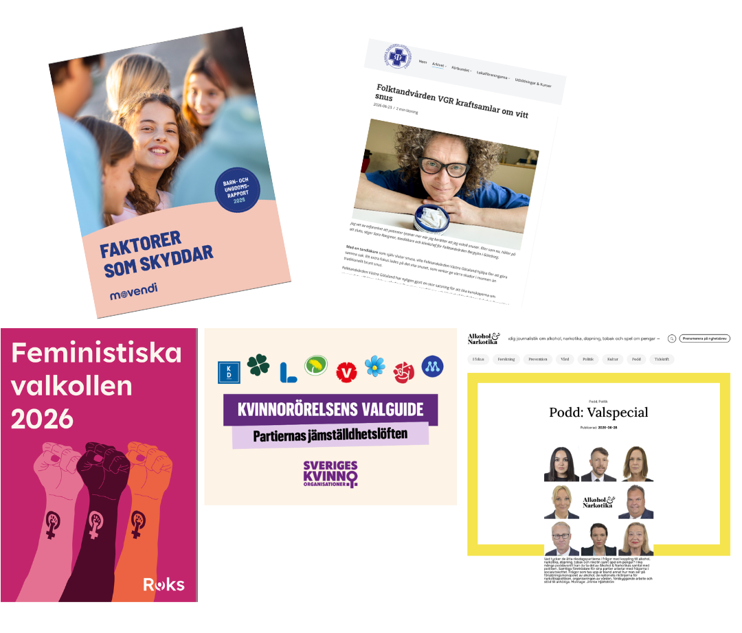 Rapporter från våra MO:s och systerorganisationer 