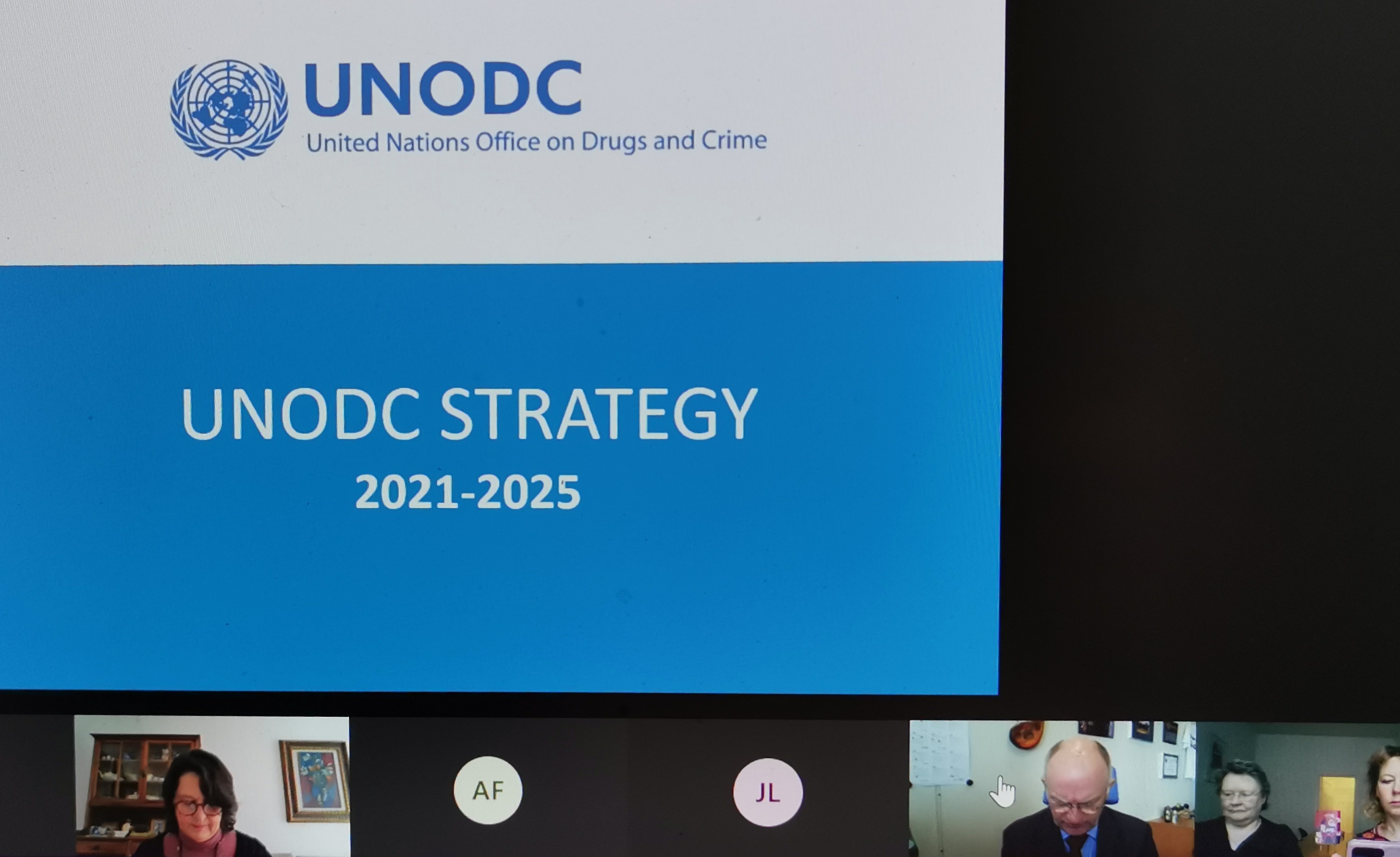 Webinariet UNODC Strategy