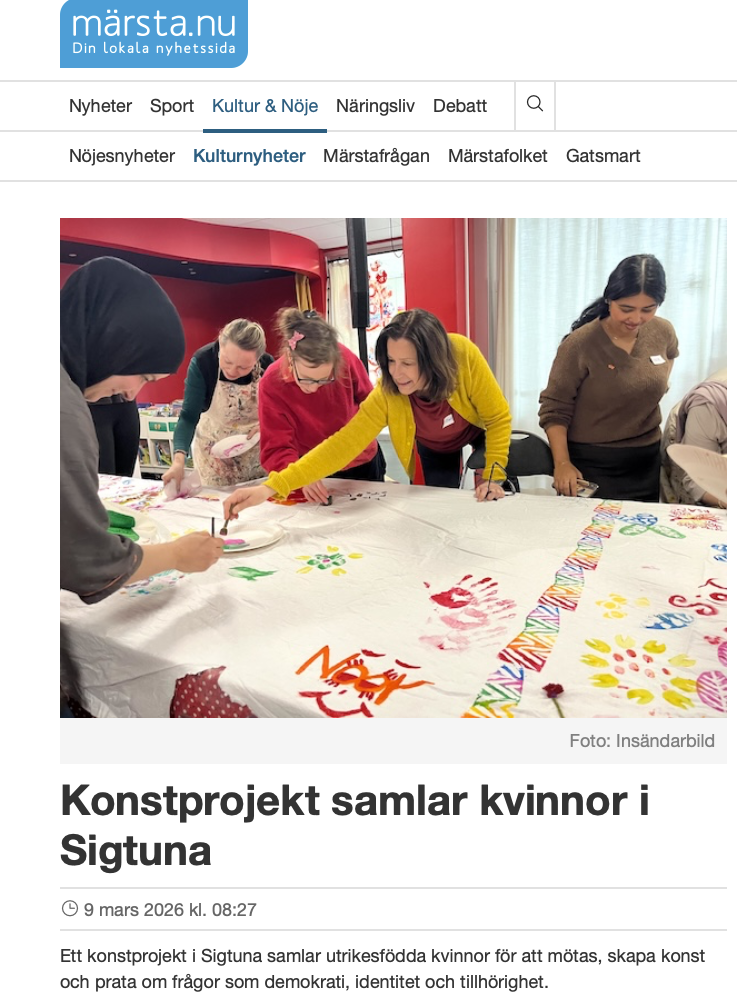 Gränslös kommunikation i Märsta.nu